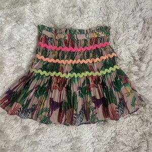 New with tags. Tropical animal Patterned Women's Skirt XS